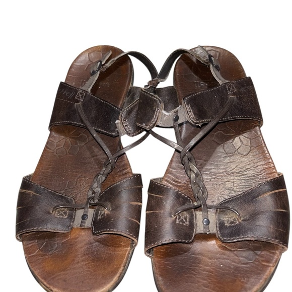 Merrell Shoes - Merrell Women’s Brown Leather Strappy Sandals Casual Slingback Size 8